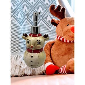 Johanna Parker Reindeer Christmas Soap Dispenser